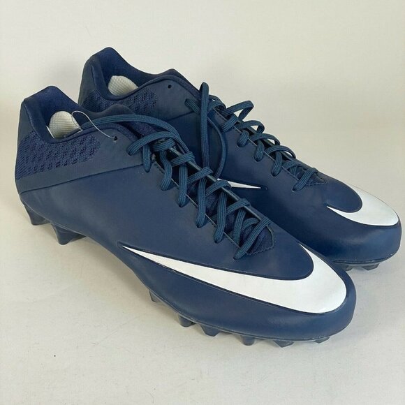 Nike Mens Vapor Speed 2 TD CF Football Cleats Navy Blue Size 16 Nwot 847097-414 - Picture 1 of 10